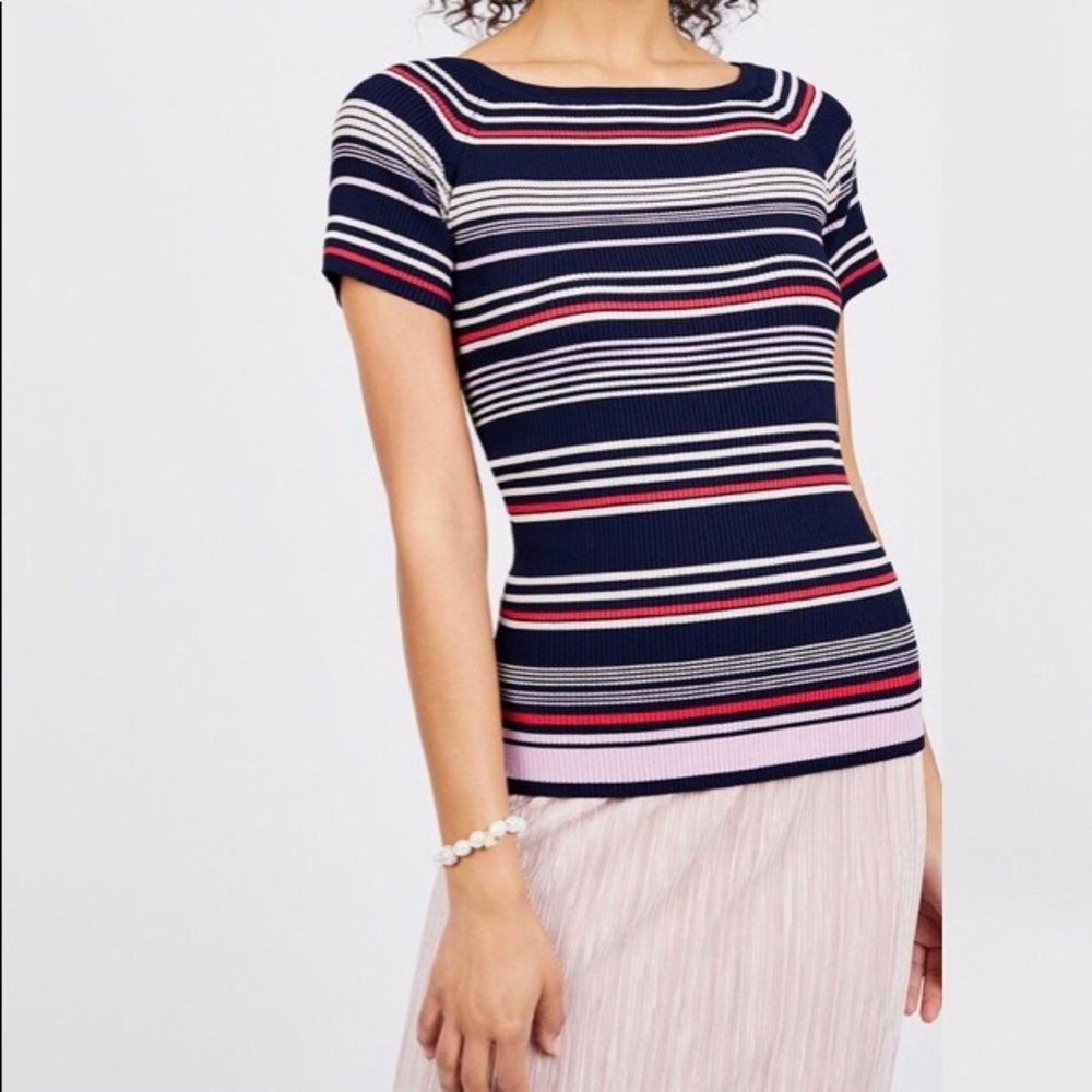 Ava Short Sleeve Sweater size Large